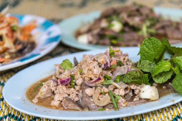ลาบหมู