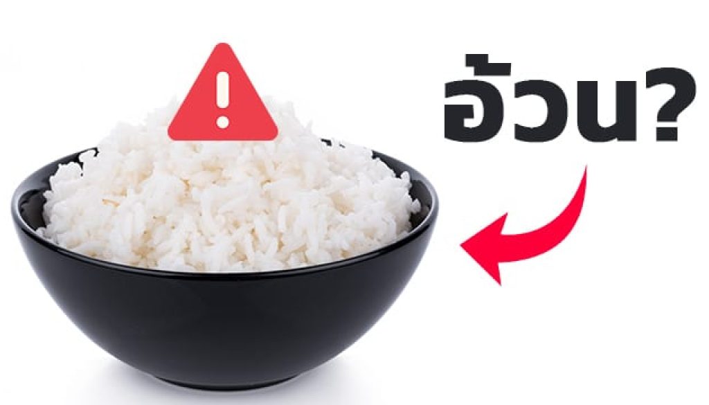 ข้าวขาว ทำให้อ้วนจริงไหม